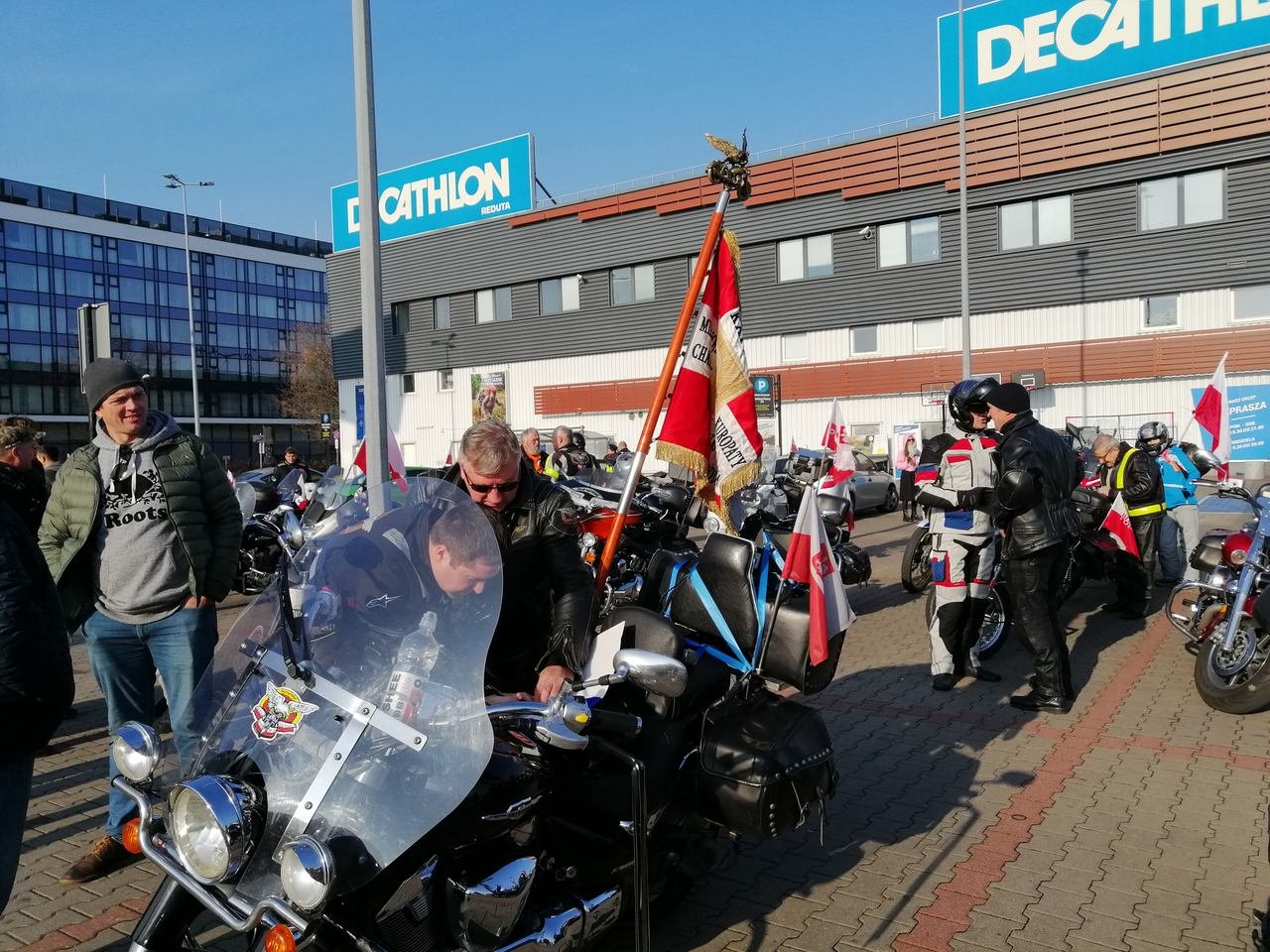 Motocyklowa Parada Niepodległości 11Listopad 2021r.
