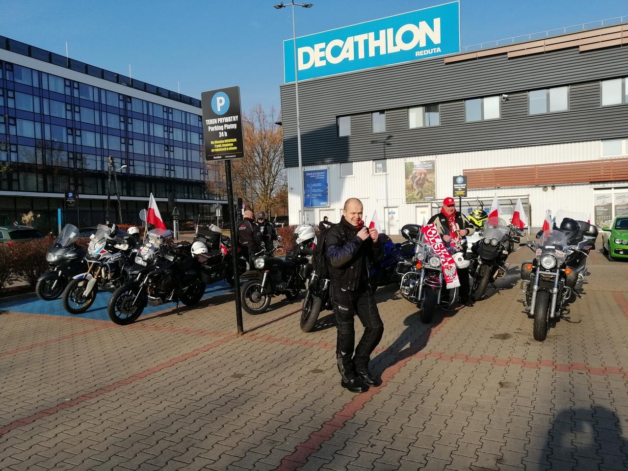 Motocyklowa Parada Niepodległości 11Listopad 2021r.