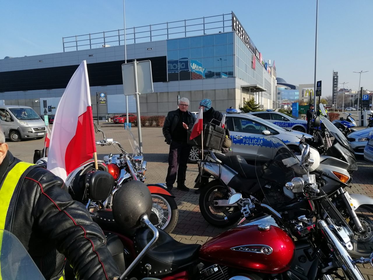 Motocyklowa Parada Niepodległości 11Listopad 2021r.