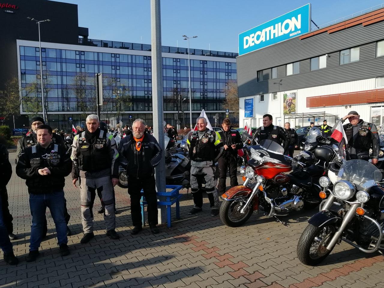 Motocyklowa Parada Niepodległości 11Listopad 2021r.