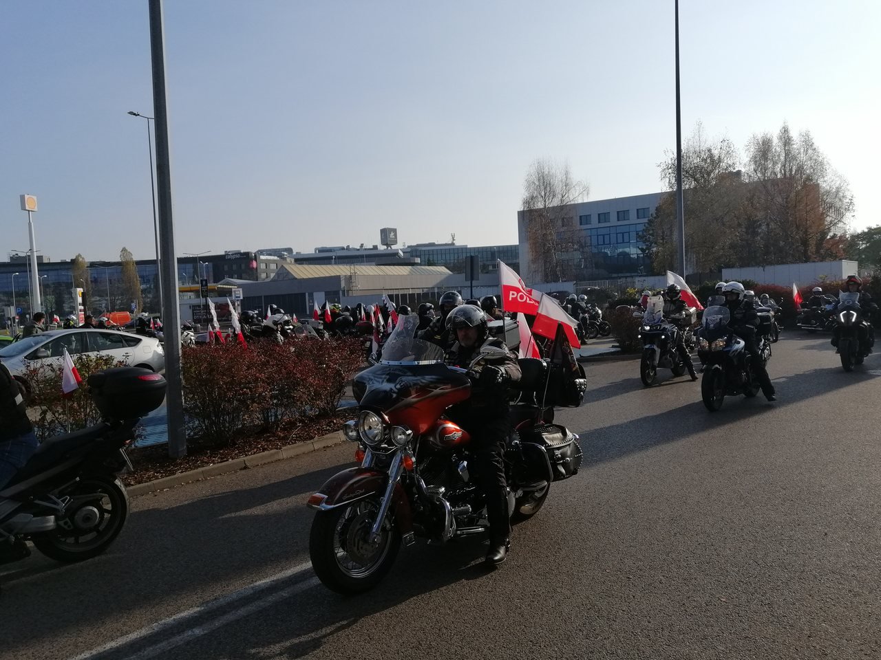 Motocyklowa Parada Niepodległości 11Listopad 2021r.