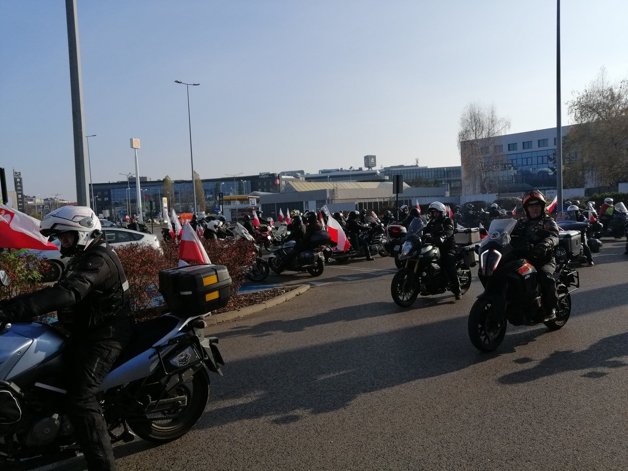 Motocyklowa Parada Niepodległości 11Listopad 2021r.