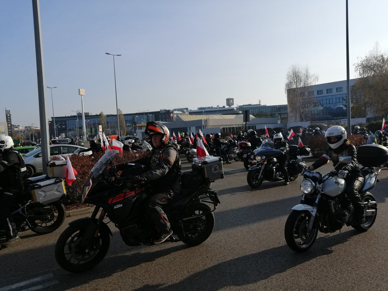 Motocyklowa Parada Niepodległości 11Listopad 2021r.