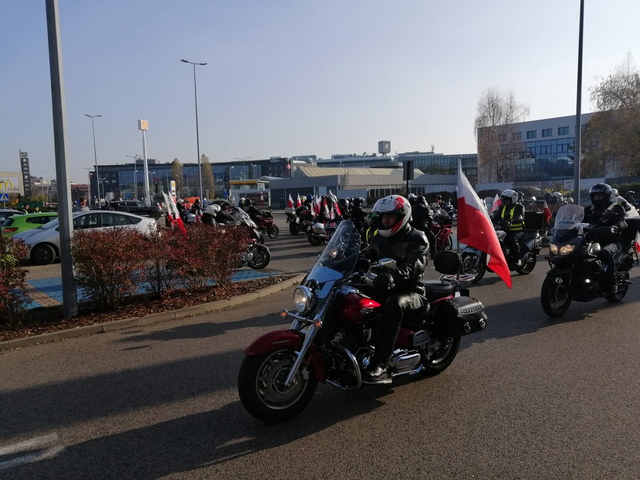 Motocyklowa Parada Niepodległości 11Listopad 2021r.