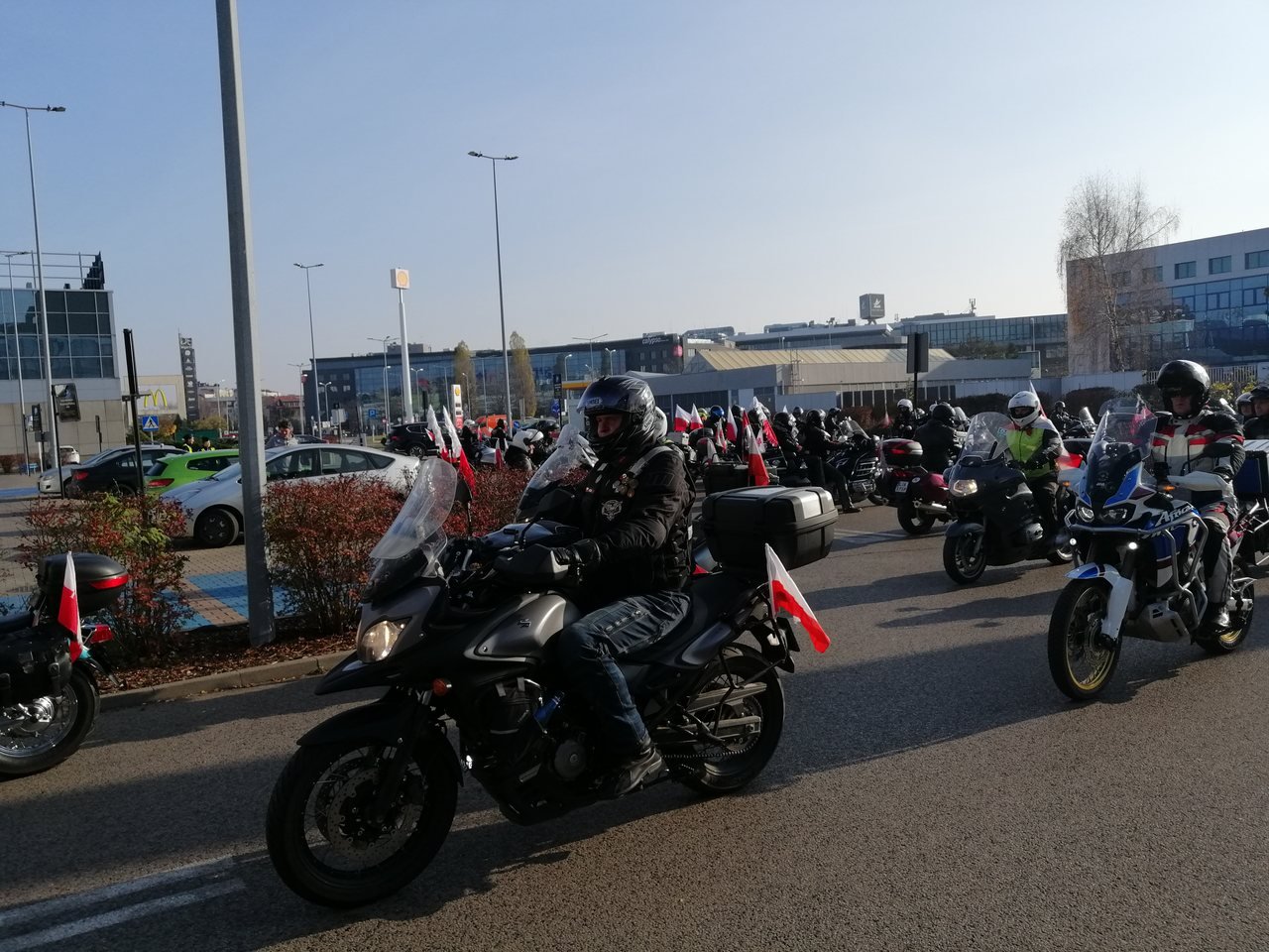 Motocyklowa Parada Niepodległości 11Listopad 2021r.