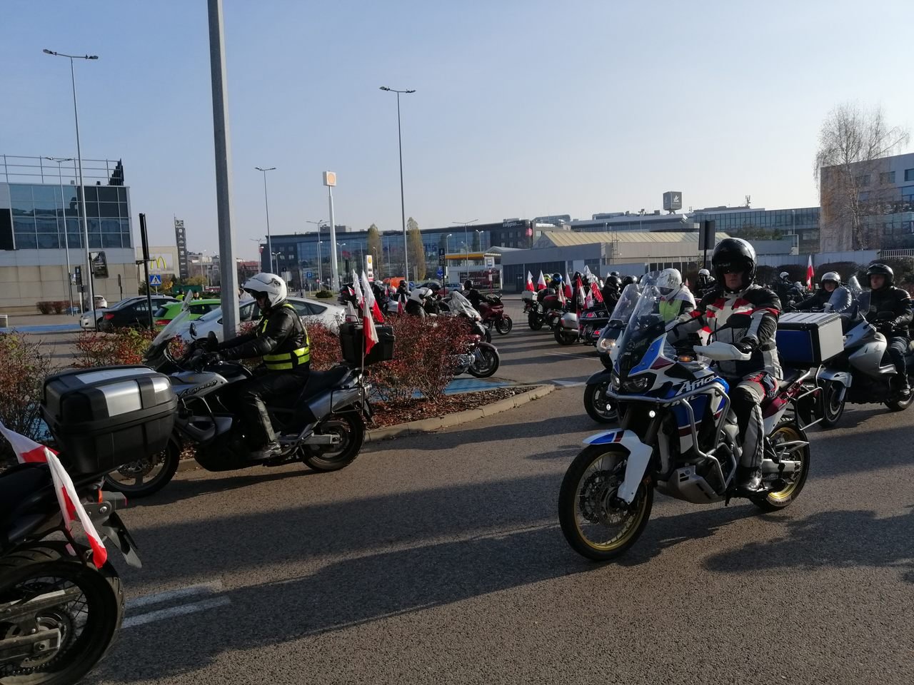 Motocyklowa Parada Niepodległości 11Listopad 2021r.