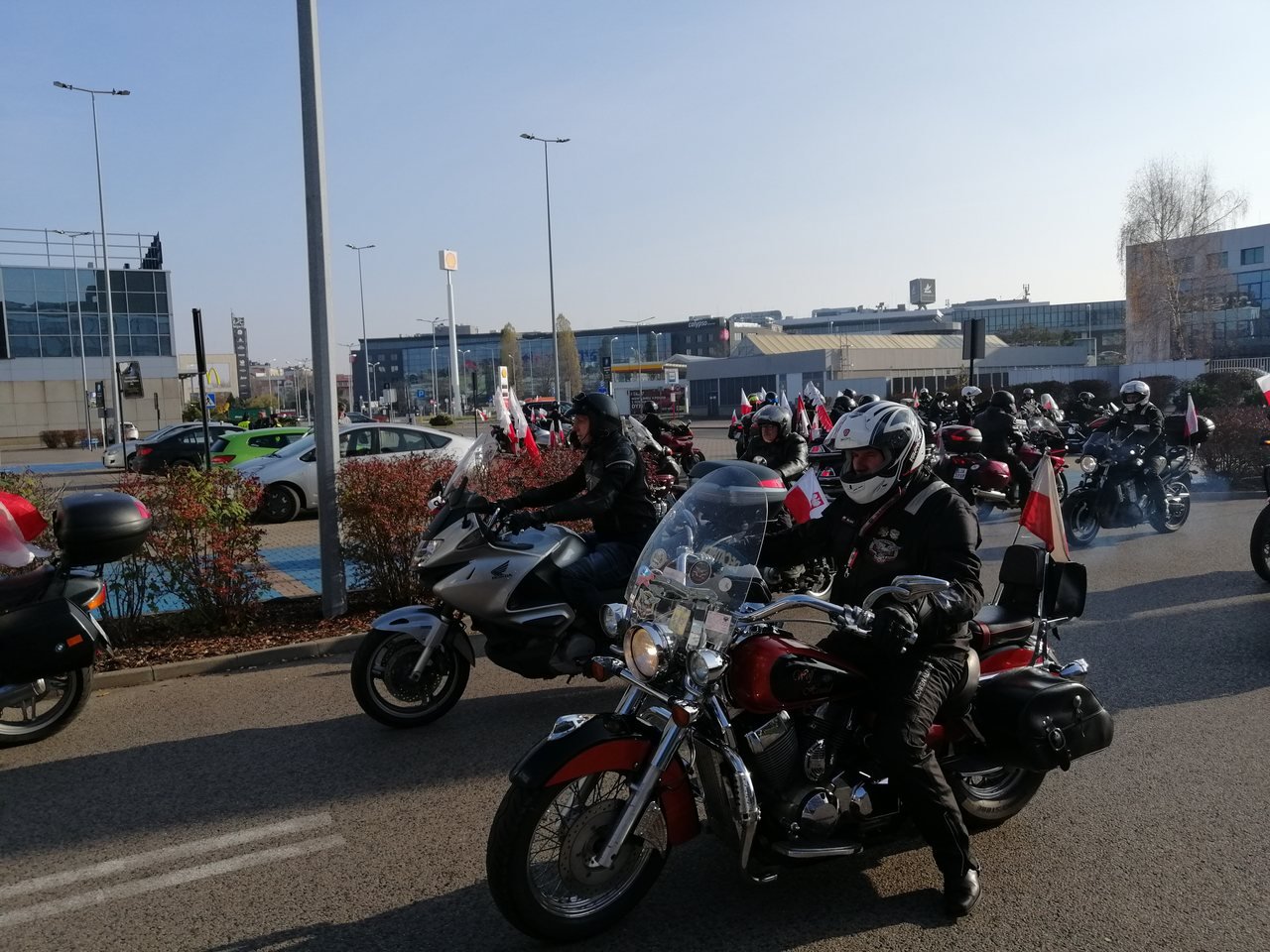 Motocyklowa Parada Niepodległości 11Listopad 2021r.