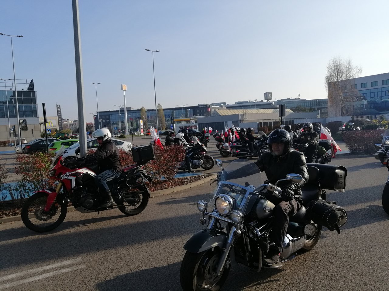 Motocyklowa Parada Niepodległości 11Listopad 2021r.