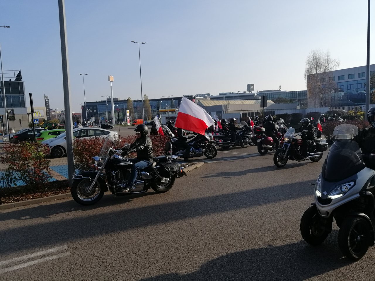 Motocyklowa Parada Niepodległości 11Listopad 2021r.