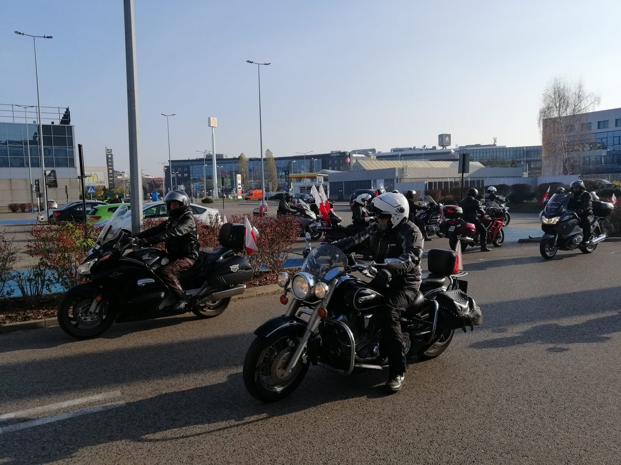 Motocyklowa Parada Niepodległości 11Listopad 2021r.