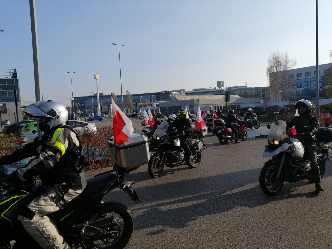 Motocyklowa Parada Niepodległości 11Listopad 2021r.