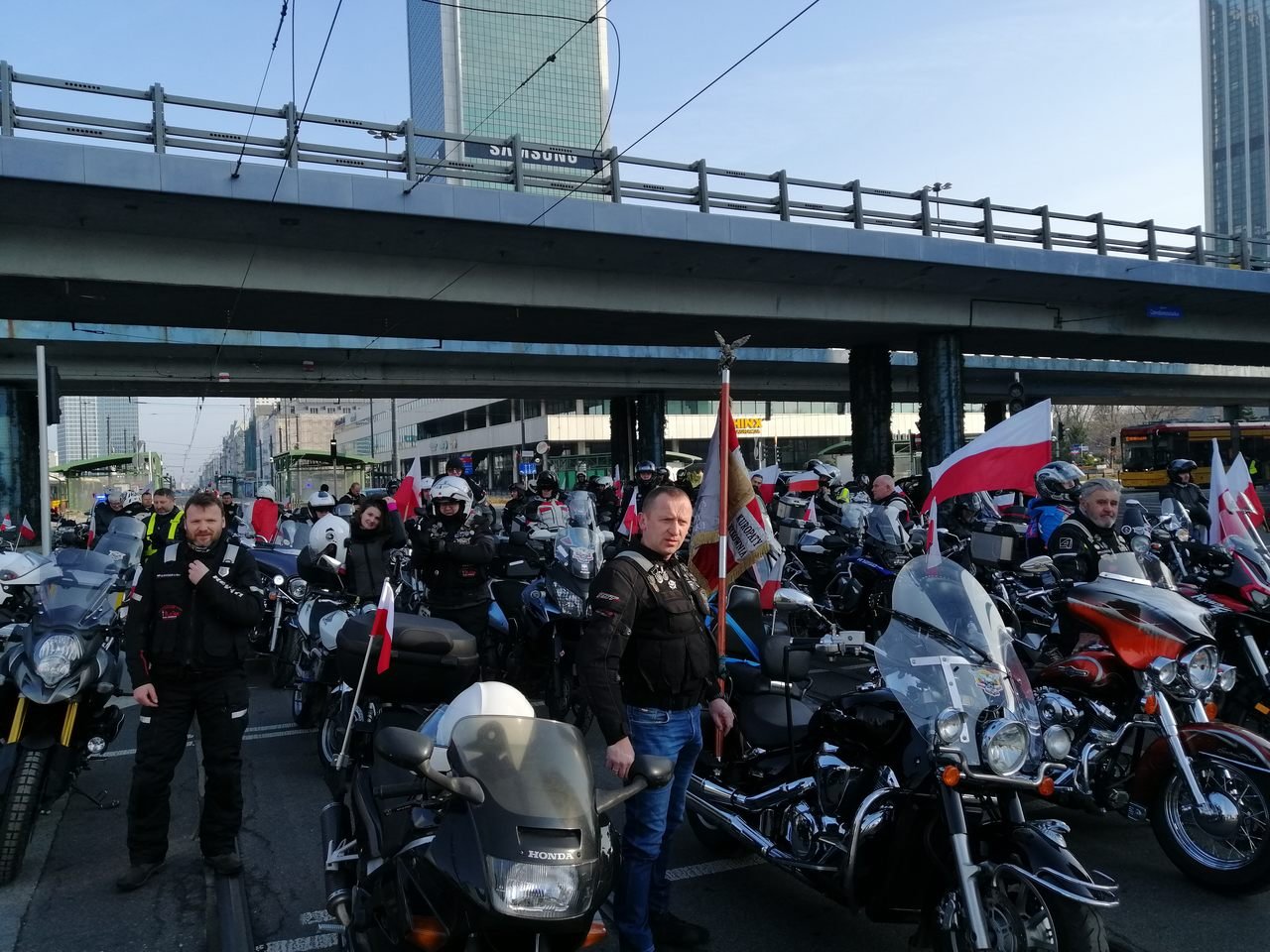 Motocyklowa Parada Niepodległości 11Listopad 2021r.