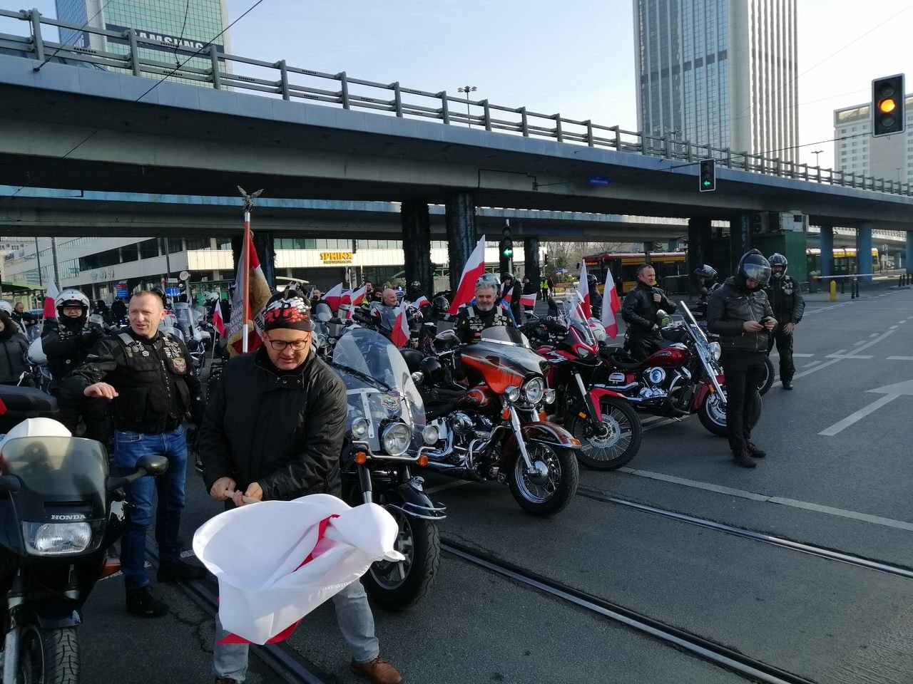 Motocyklowa Parada Niepodległości 11Listopad 2021r.