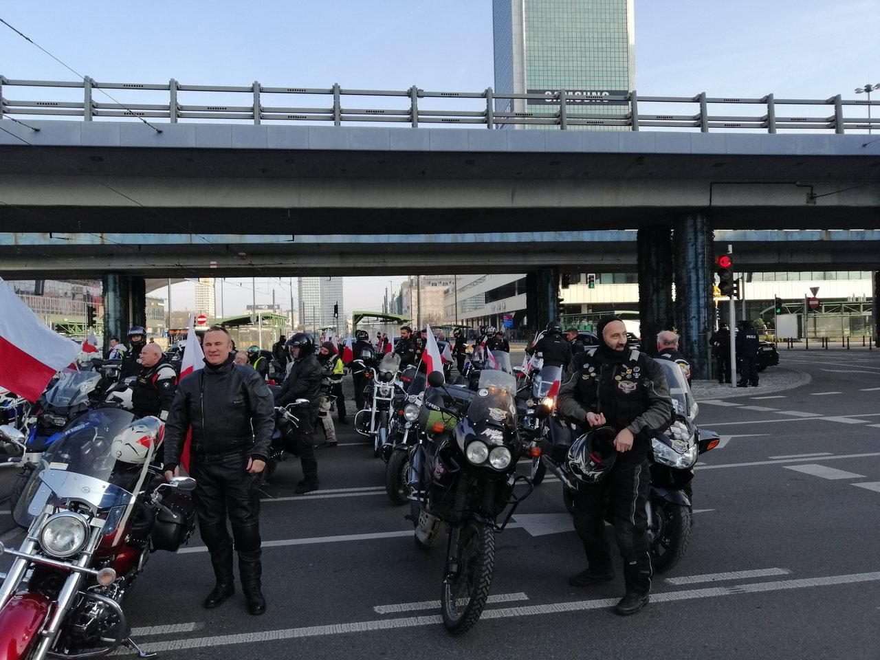 Motocyklowa Parada Niepodległości 11Listopad 2021r.