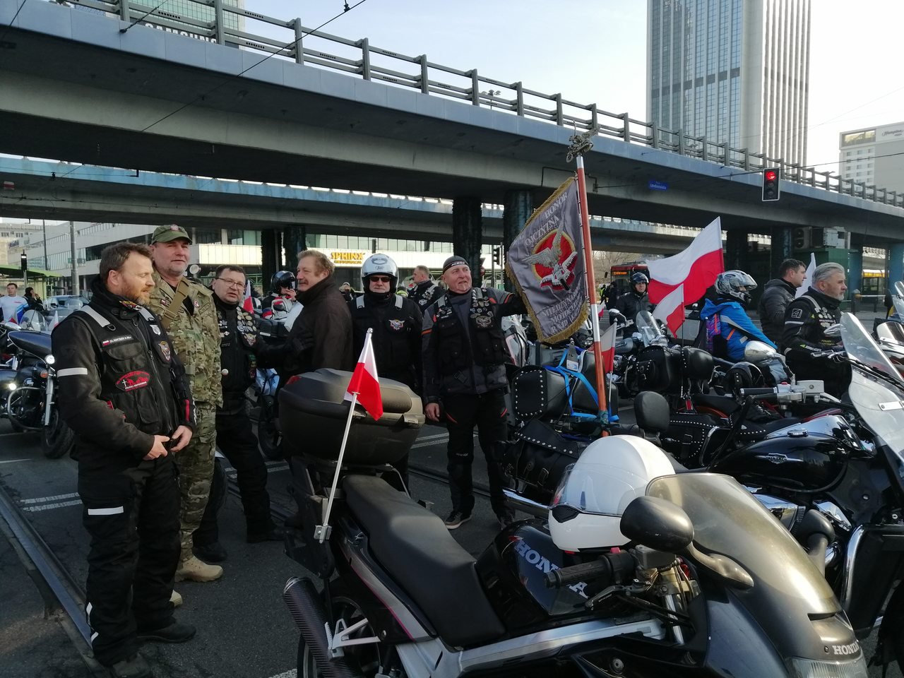 Motocyklowa Parada Niepodległości 11Listopad 2021r.