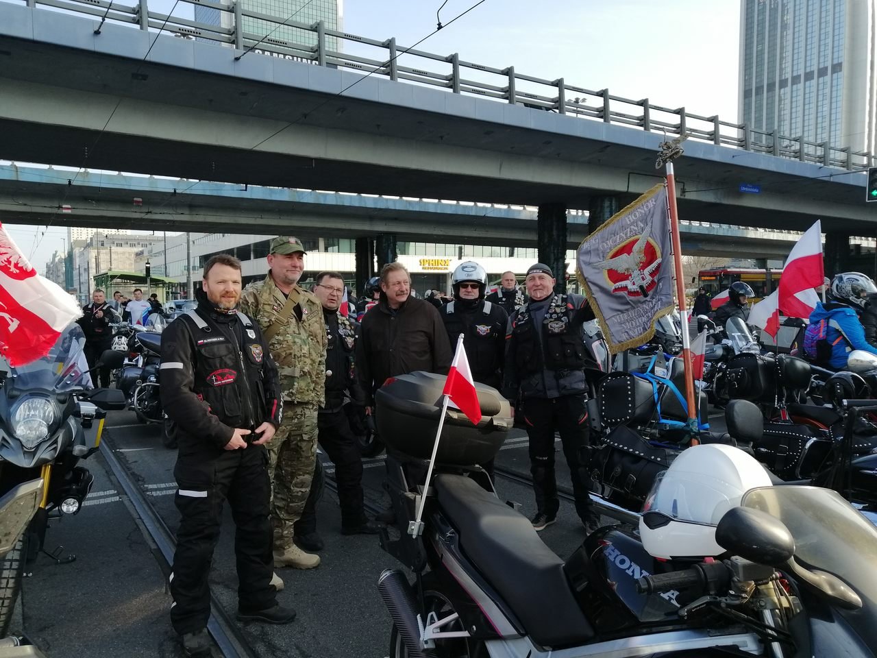 Motocyklowa Parada Niepodległości 11Listopad 2021r.