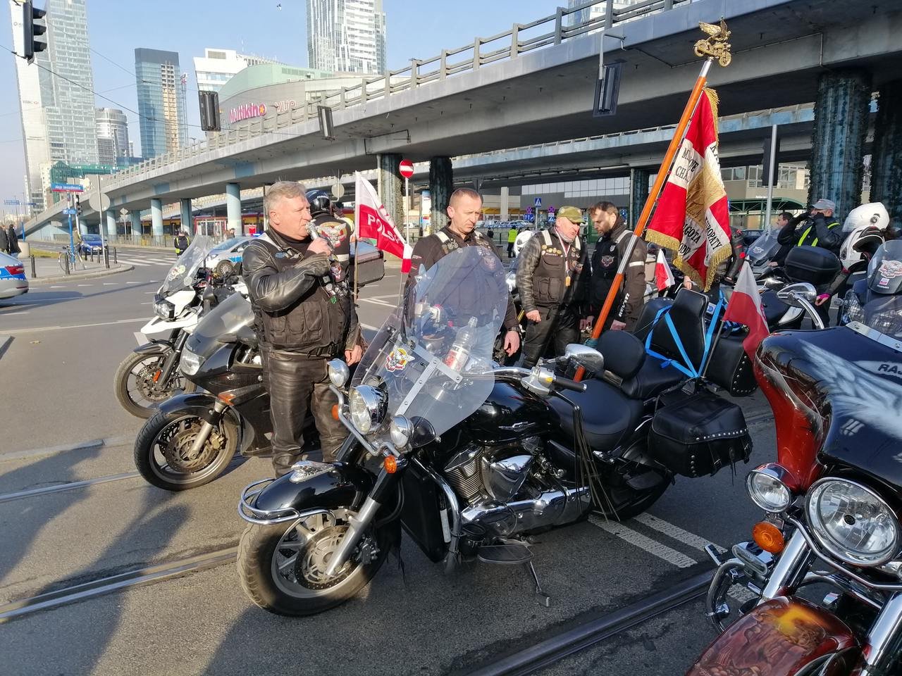Motocyklowa Parada Niepodległości 11Listopad 2021r.