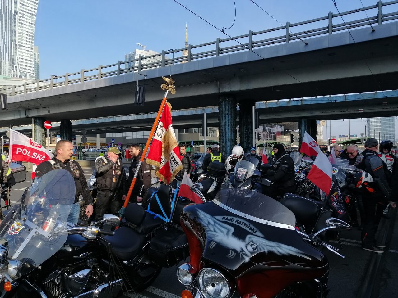 Motocyklowa Parada Niepodległości 11Listopad 2021r.