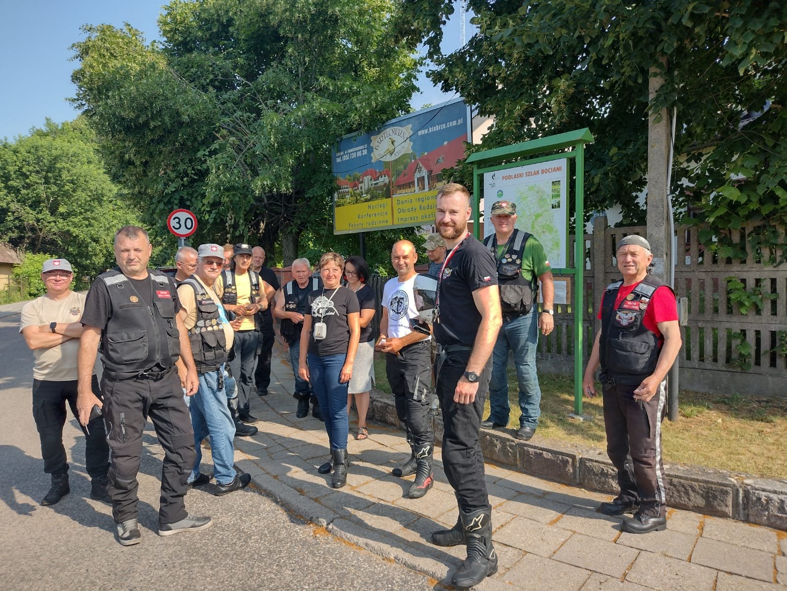 II Rajd motocyklowy "Podlasie-Nadbiebrzanskie"